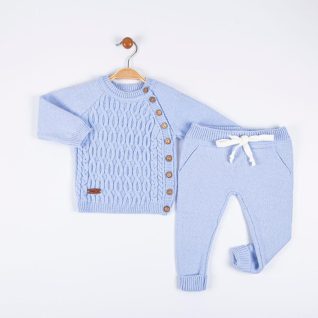 Wool Knitted Cable set