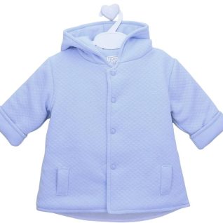 Blue Coat with Hood
